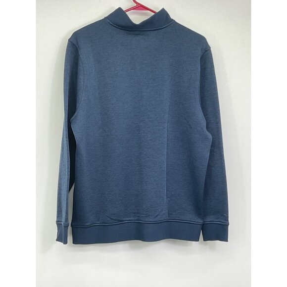 Under Armour Mens Loose Fit 1/4 Zip Sweater Blue Size L Fleece - Picture 4 of 8